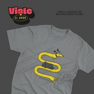 CAMISETA GRIS AMOR INFINITO _2